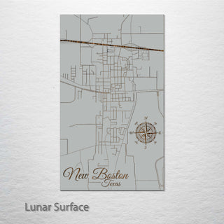 New Boston, Texas Street Map