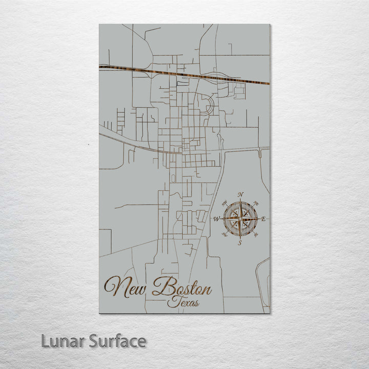 New Boston, Texas Street Map