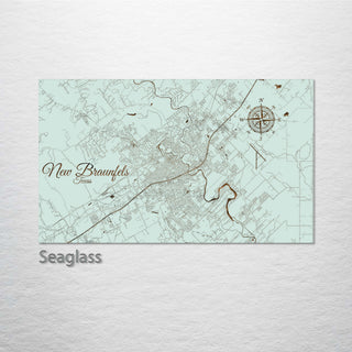 New Braunfels, Texas Street Map
