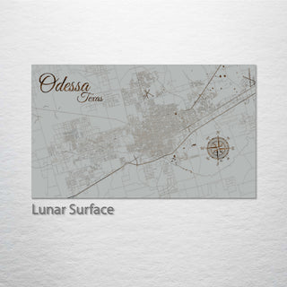 Odessa, Texas Street Map