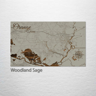 Orange, Texas Street Map