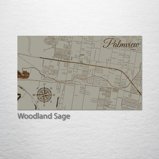 Palmview, Texas Street Map