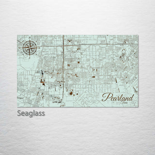 Pearland, Texas Street Map