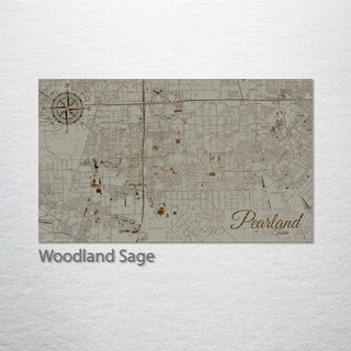 Pearland, Texas Street Map