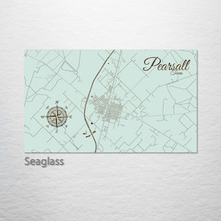 Pearsall, Texas Street Map