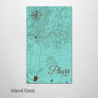 Pharr, Texas Street Map