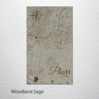 Pharr, Texas Street Map
