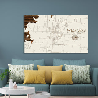 Pilot Point, Texas Street Map