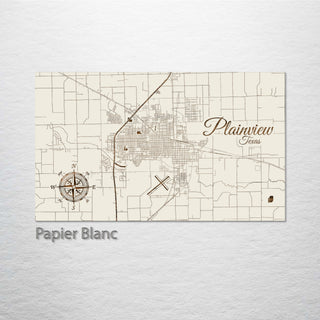 Plainview, Texas Street Map