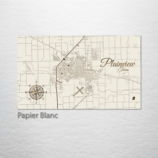 Plainview, Texas Street Map