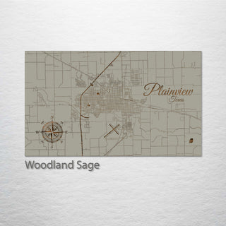 Plainview, Texas Street Map