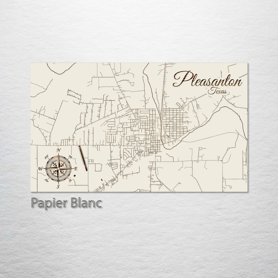 Pleasanton, Texas Street Map