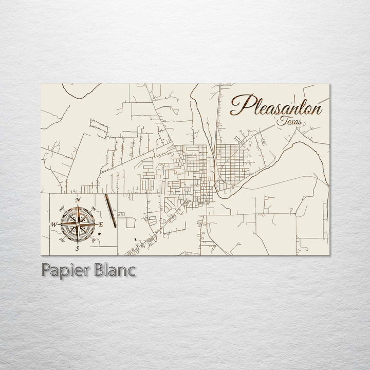 Pleasanton, Texas Street Map