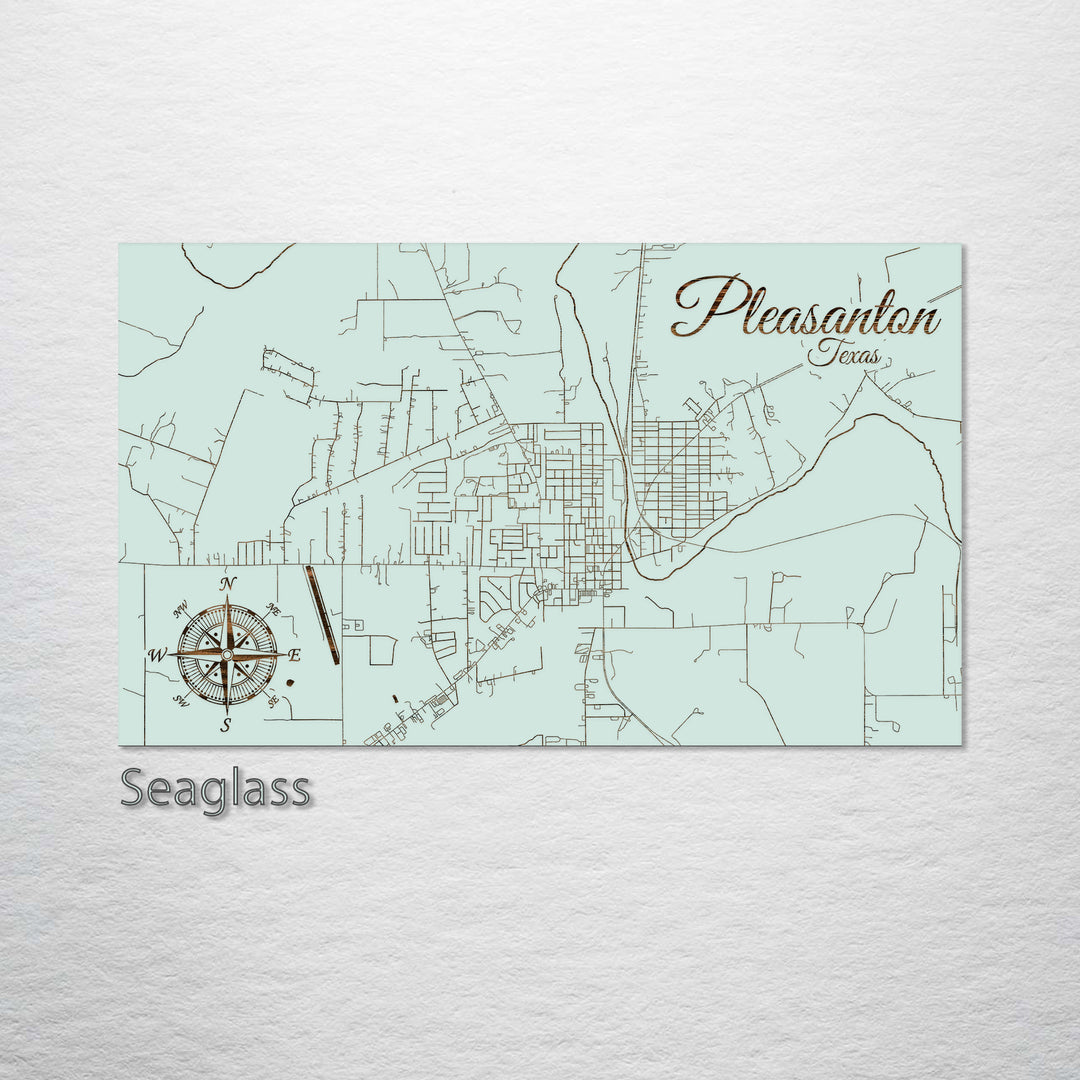 Pleasanton, Texas Street Map