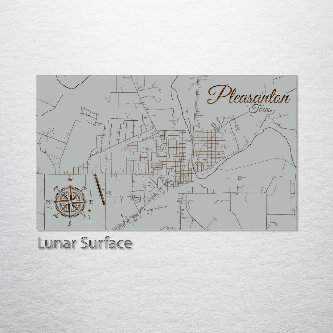 Pleasanton, Texas Street Map