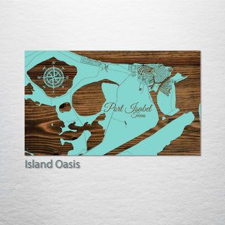 Port Isabel, Texas Street Map