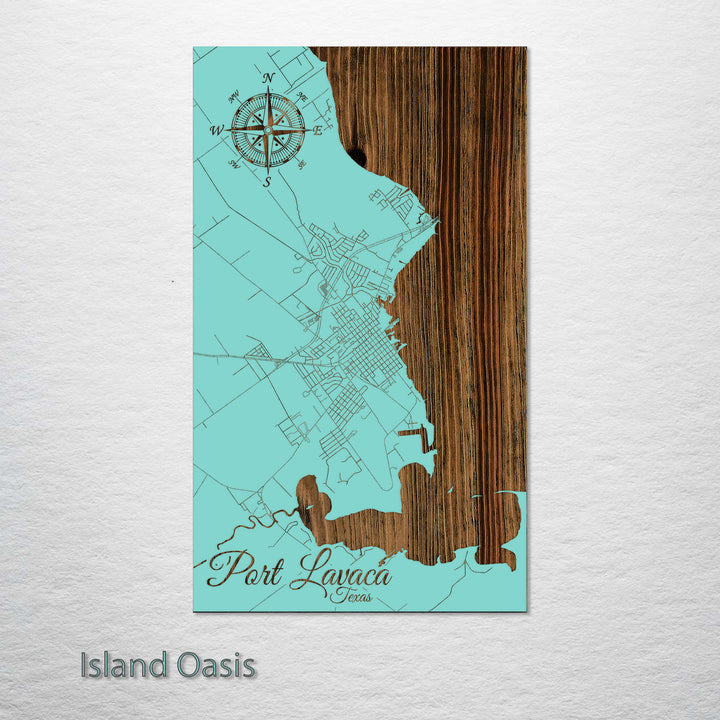 Port Lavaca, Texas Street Map