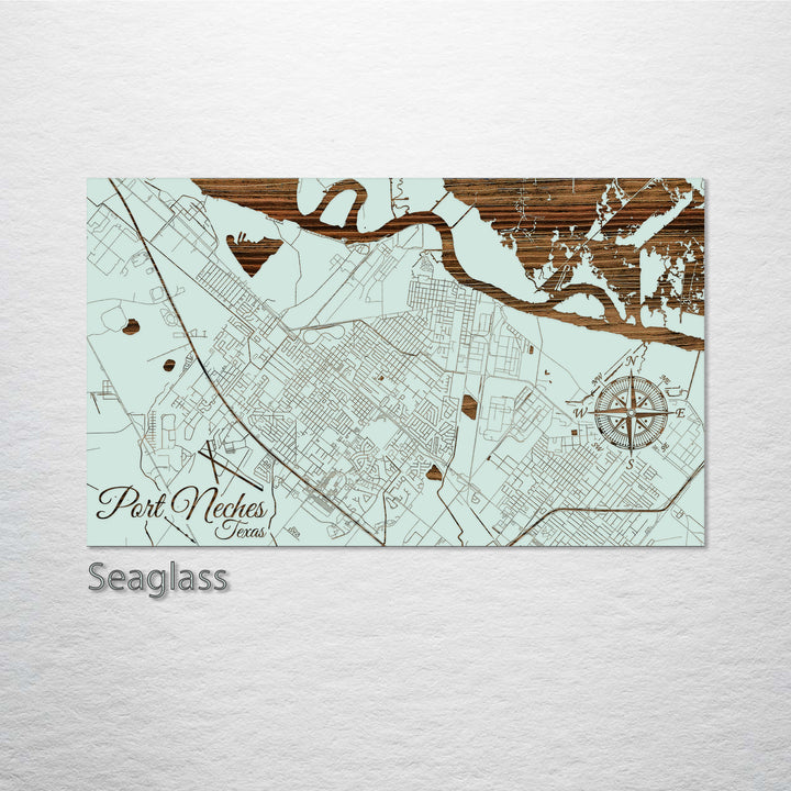 Port Neches, Texas Street Map