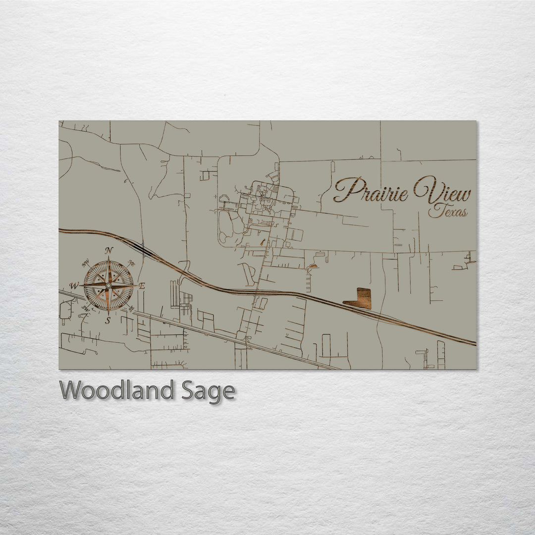 Prairie View, Texas Street Map