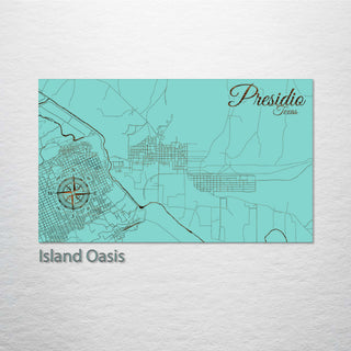 Presidio, Texas Street Map