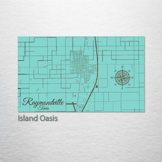 Raymondville, Texas Street Map
