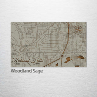 Richland Hills, Texas Street Map