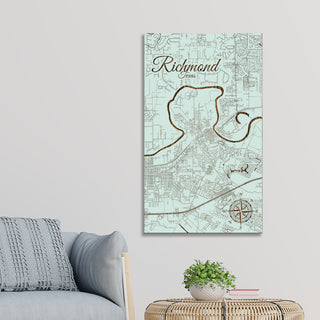 Richmond, Texas Street Map