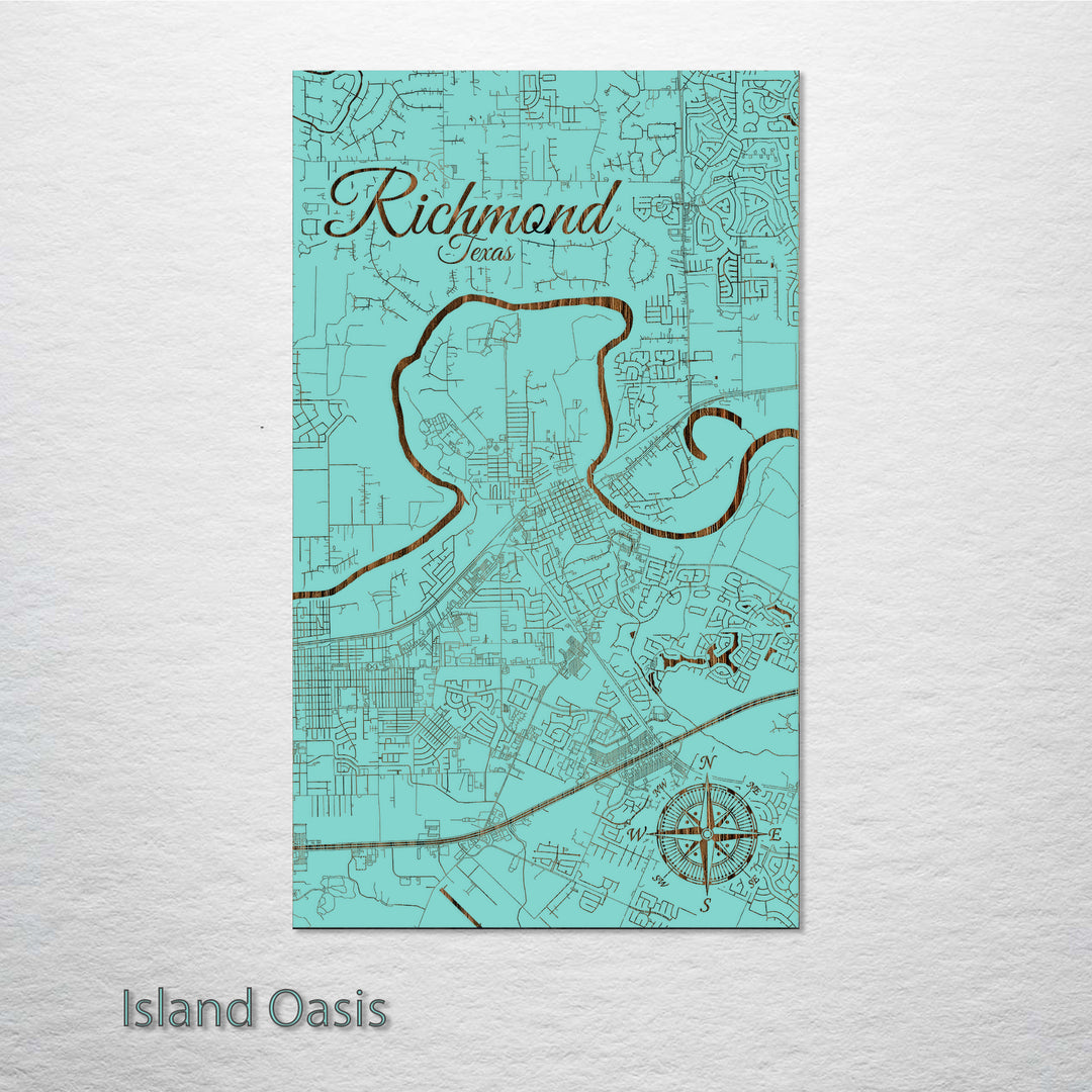 Richmond, Texas Street Map