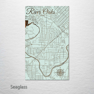 River Oaks, Texas Street Map