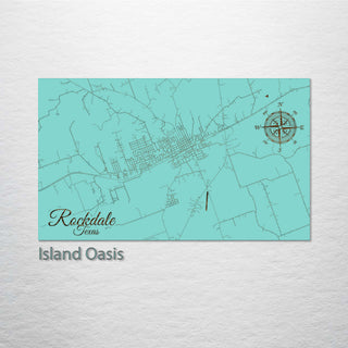 Rockdale, Texas Street Map