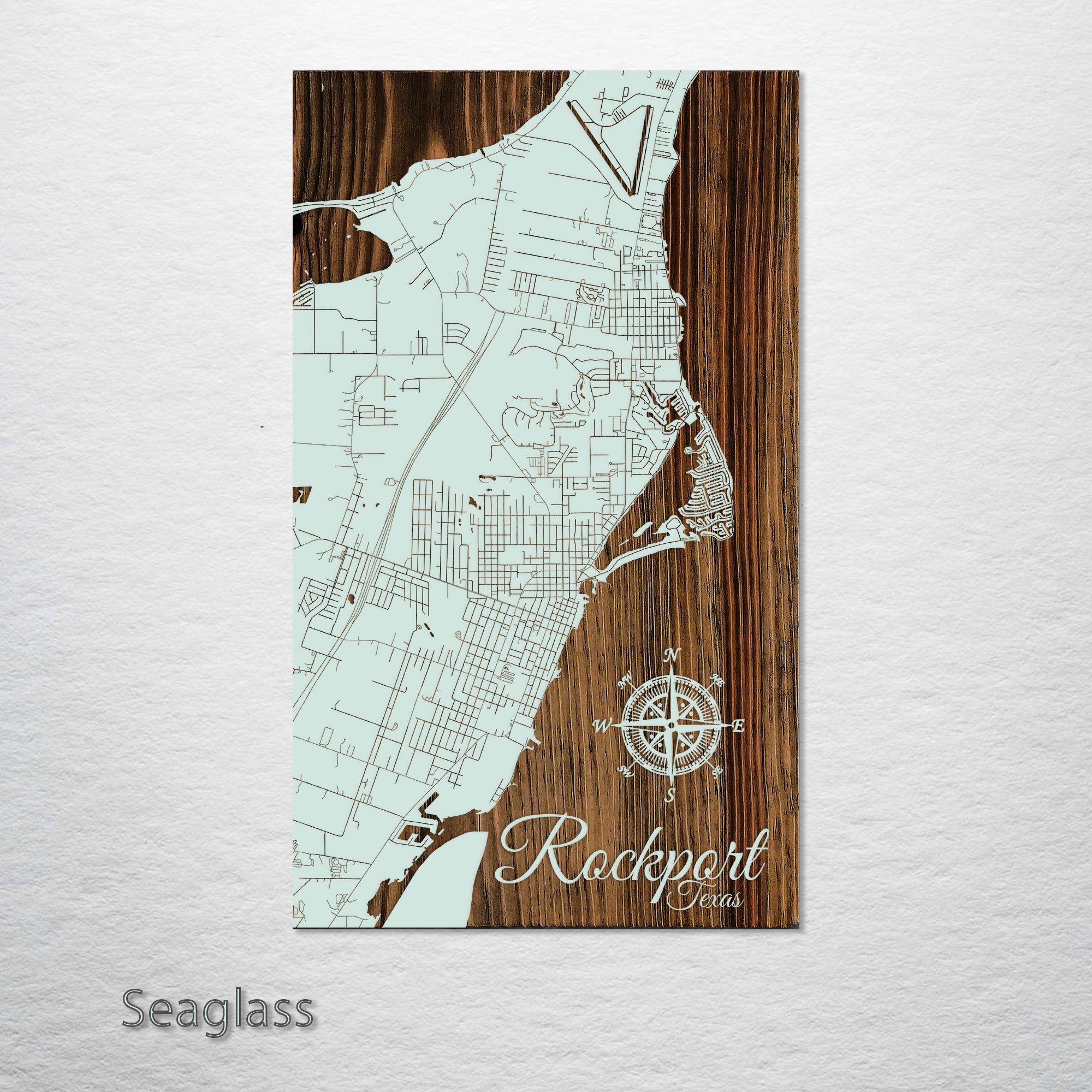 Rockport, Texas Street Map – Fire & Pine