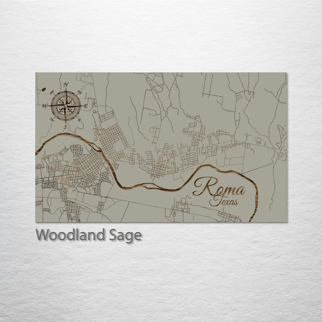 Roma, Texas Street Map