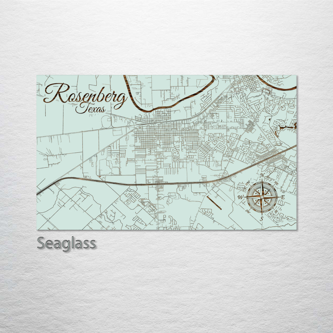 Rosenberg, Texas Street Map