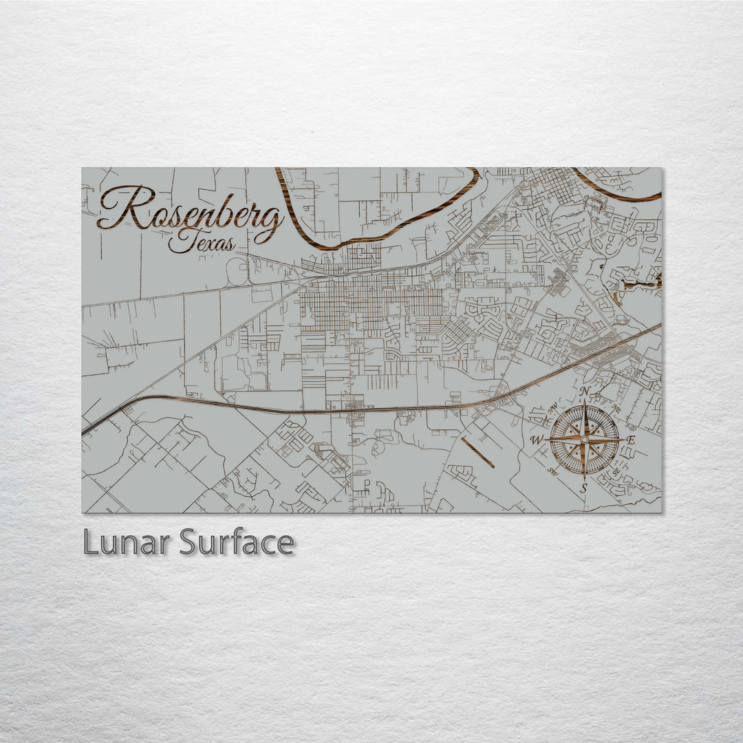 Rosenberg, Texas Street Map