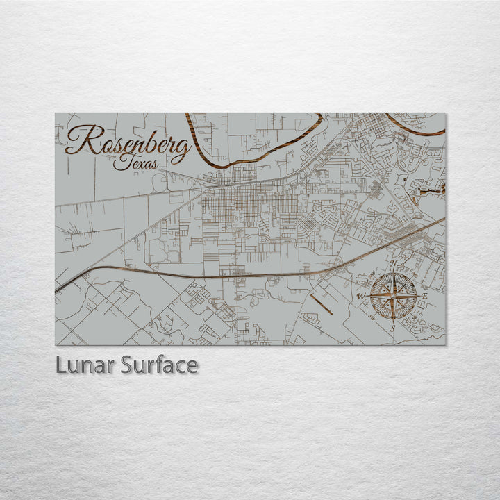 Rosenberg, Texas Street Map