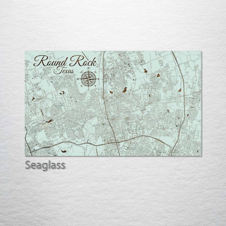 Round Rock, Texas Street Map