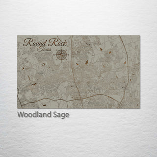 Round Rock, Texas Street Map