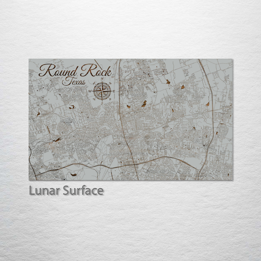 Round Rock, Texas Street Map