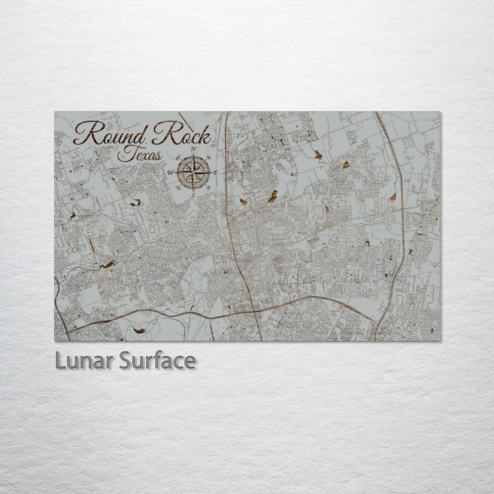 Round Rock, Texas Street Map