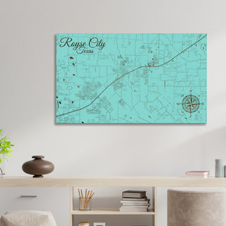 Royse City, Texas Street Map