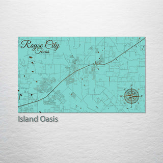 Royse City, Texas Street Map
