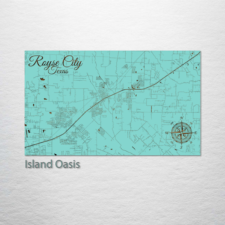 Royse City, Texas Street Map