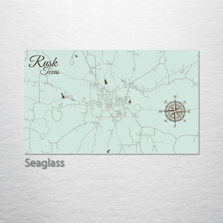 Rusk, Texas Street Map