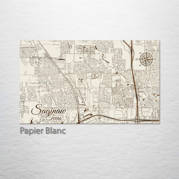 Saginaw, Texas Street Map