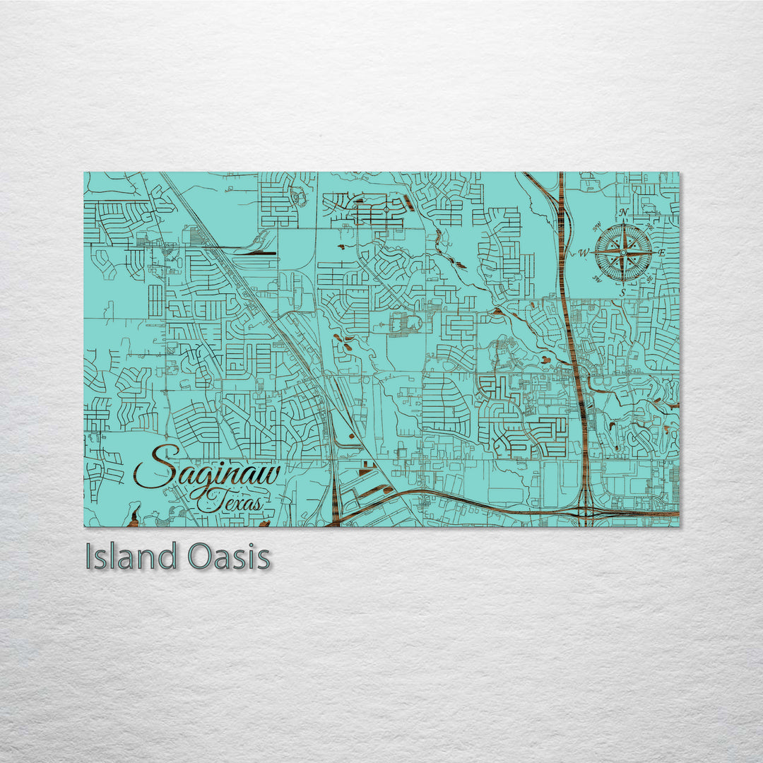 Saginaw, Texas Street Map