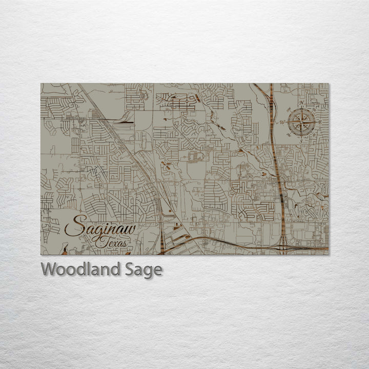 Saginaw, Texas Street Map