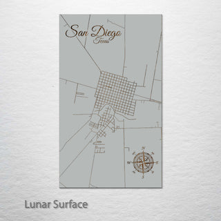 San Diego, Texas Street Map