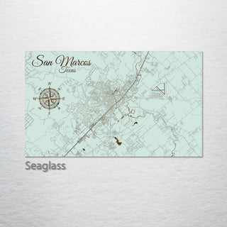 San Marcos, Texas Street Map