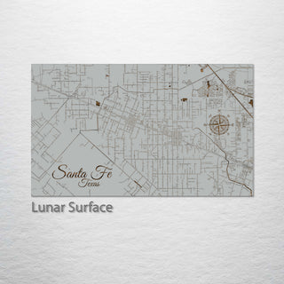 Santa Fe, Texas Street Map