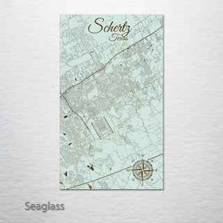 Schertz, Texas Street Map
